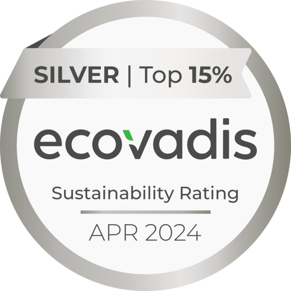 Label Ecovadis Silver Avril 2024